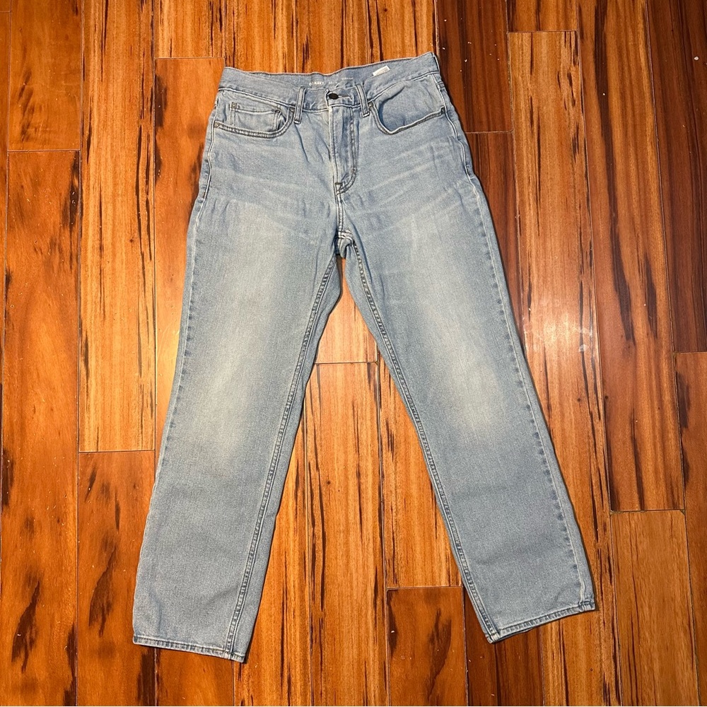 Old Navy Men's Light Blue Straight Jeans 30x30